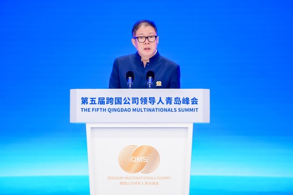 阿斯利康全球執(zhí)行副總裁、國際業(yè)務主席及中國總裁王磊在大會上發(fā)言