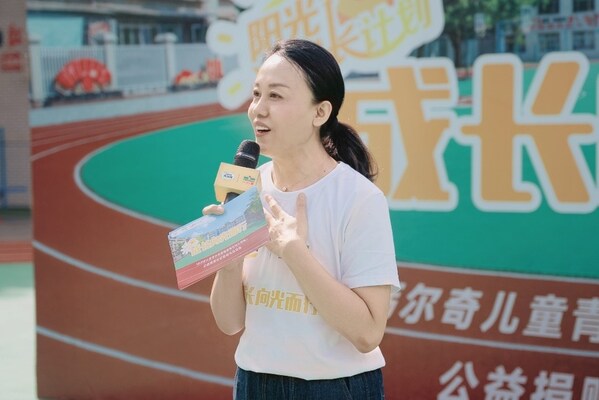 赫力昂營養健康事業部中國區總經理賀亞軍致辭發言
