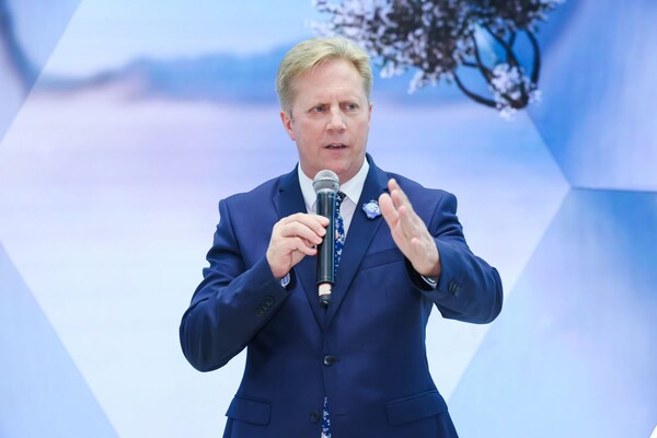 新西蘭貿易部長麥克萊（Todd McClay）發表演講