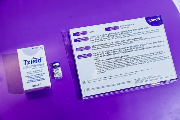 全球首個且唯一用于延緩1型糖尿病發(fā)病的創(chuàng)新藥Tzield（替利珠單抗注射液（擬））