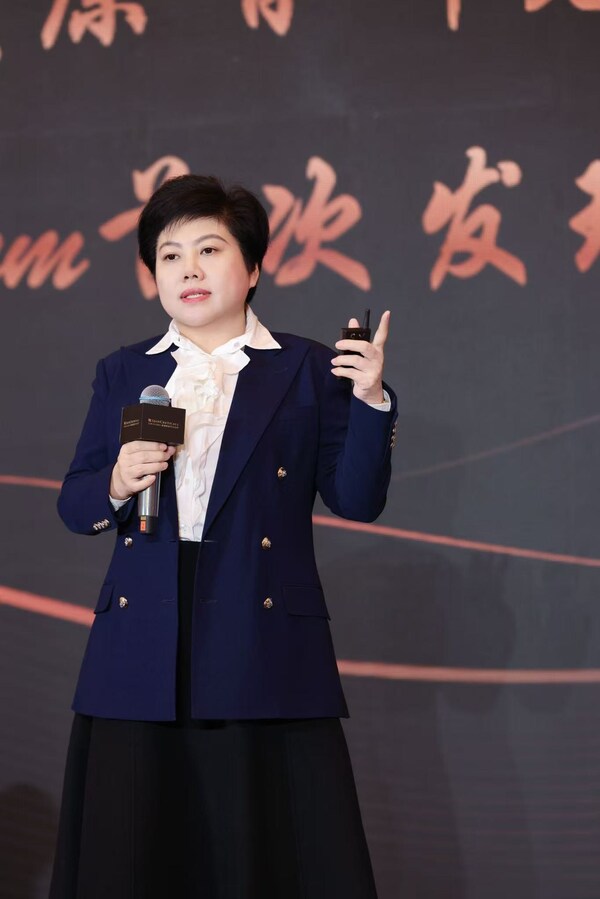 山西錦波生物醫療股份有限公司創始人、董事長楊霞女士 現場分享